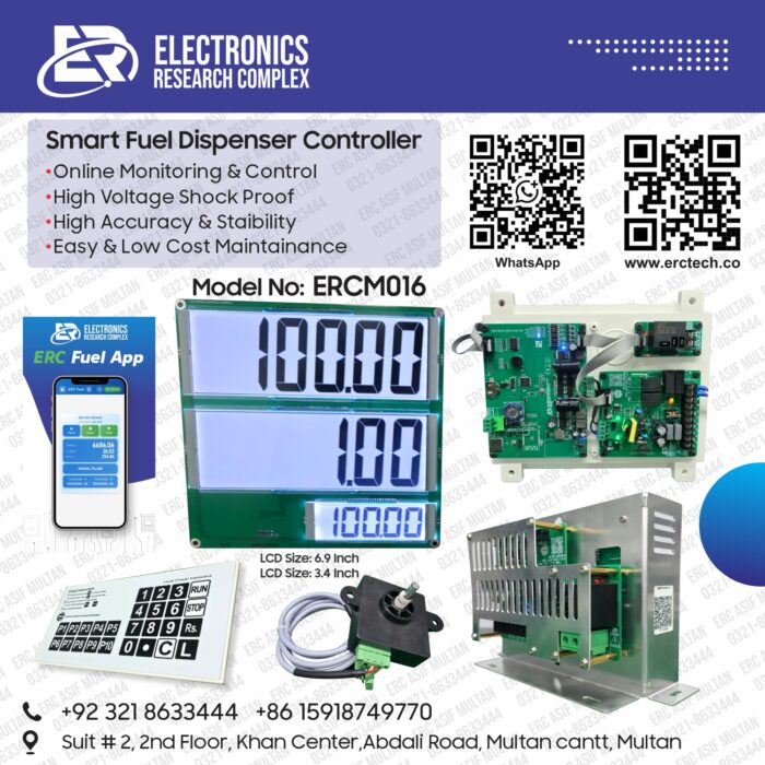 Smart Fuel Dispenser Controller – ERCMO16